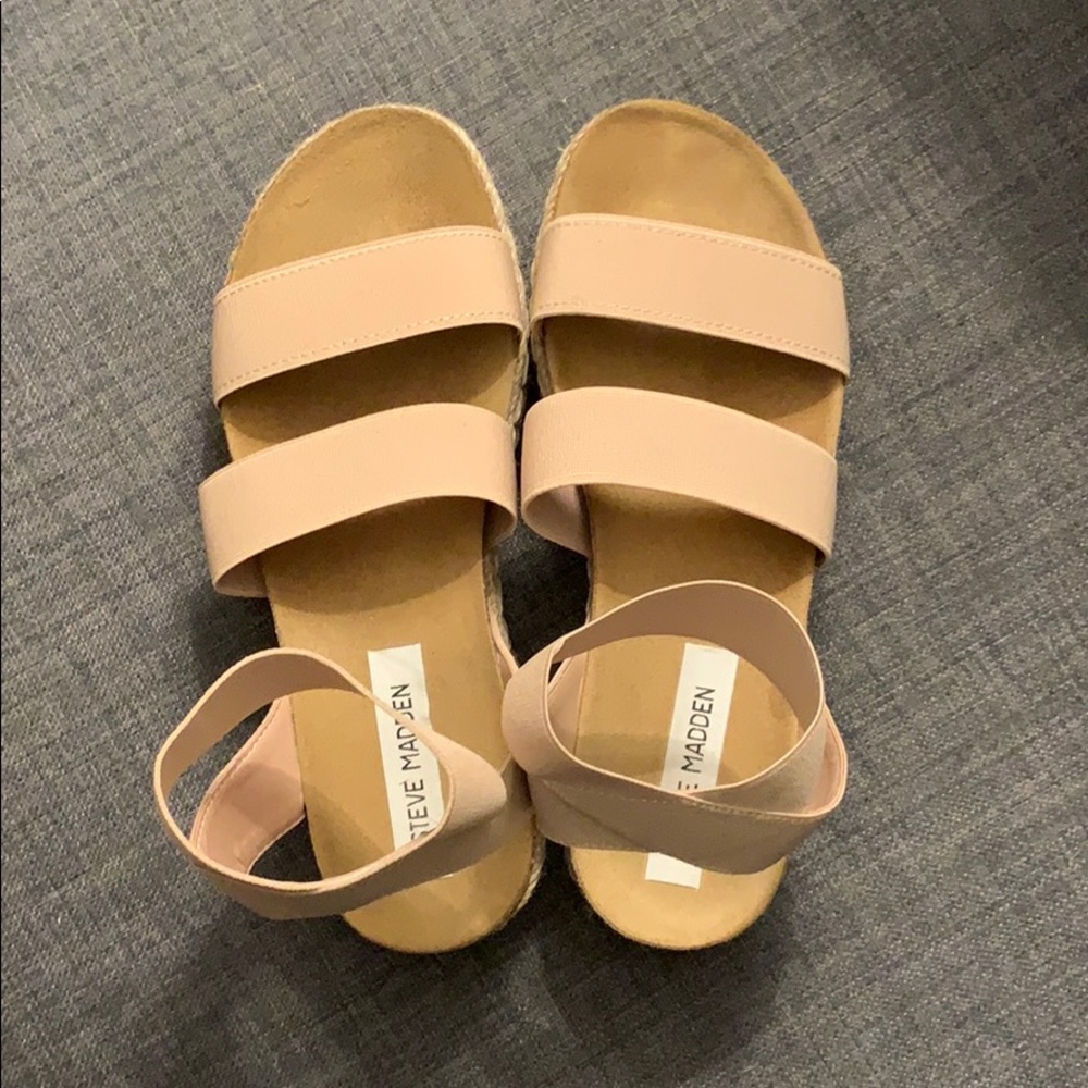 Steve Madden Flatform Espadrille Sandals